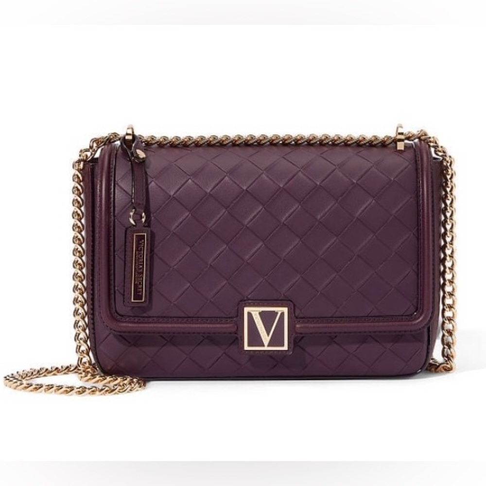 Victoria’s Secret The Victoria Medium Shoulder Bag with chain strap